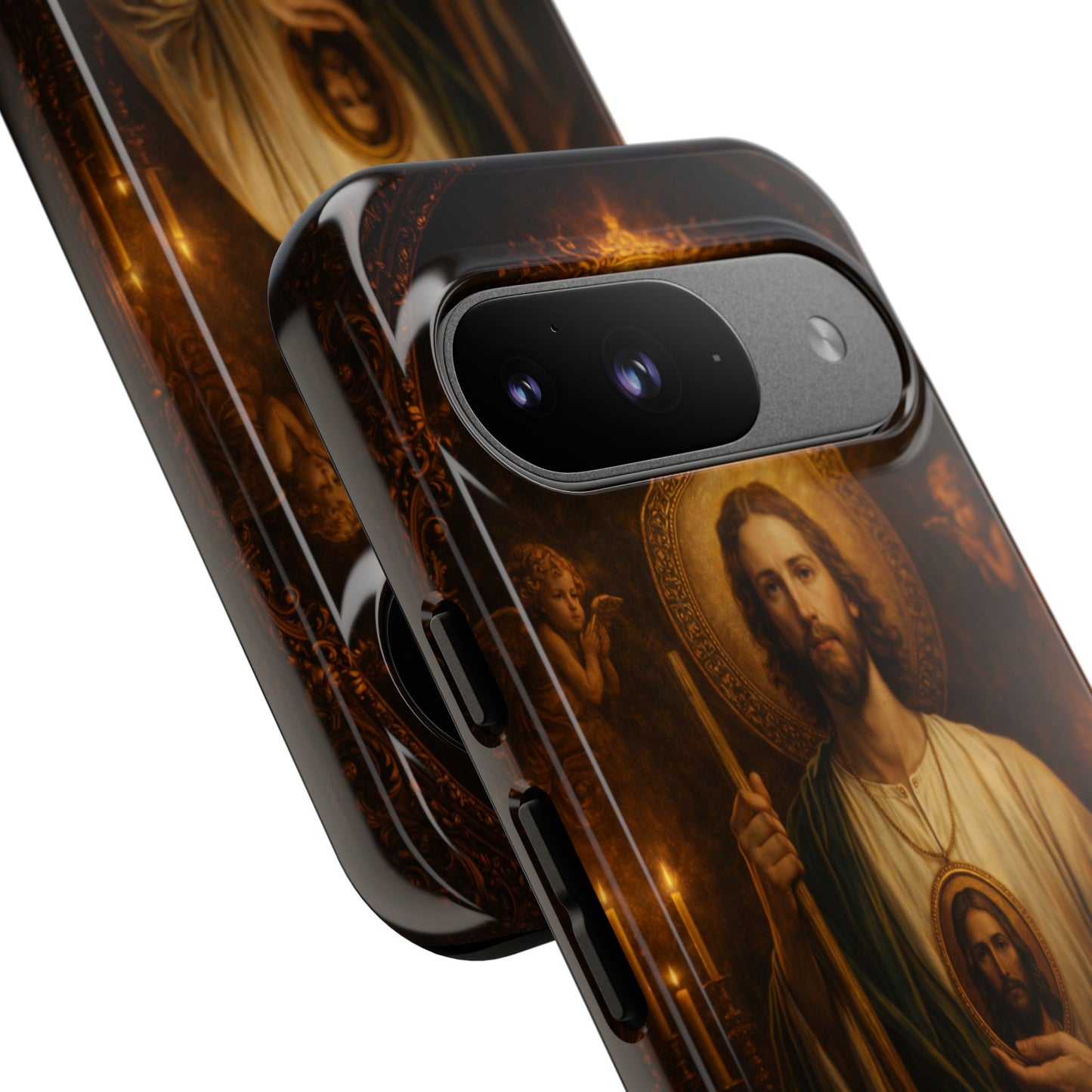 San Judas Phone Case Saint Jude Catholic Saint Religious Art Portrait Tough