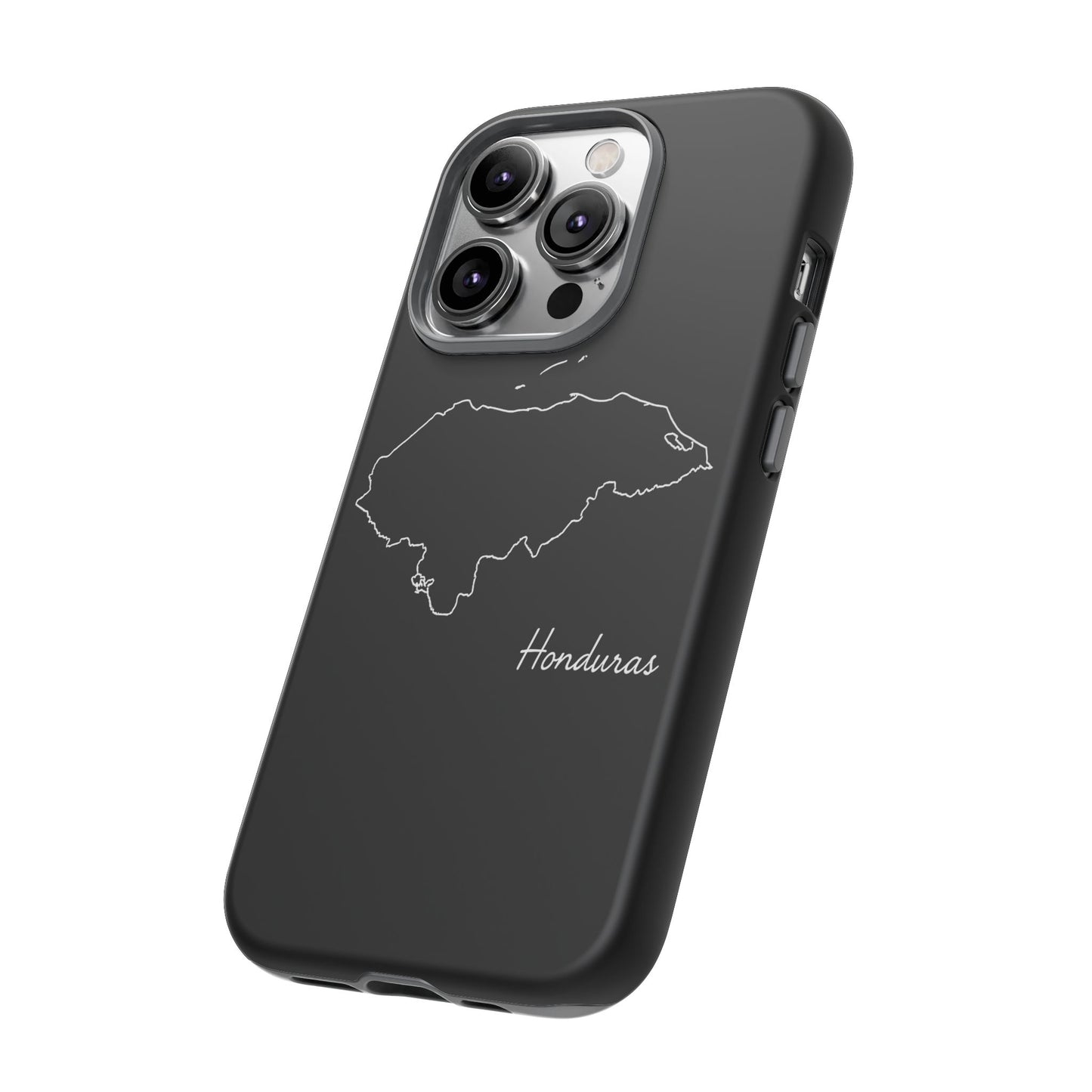 Honduras Outline Phone Case – Minimal Country Map Tough Case (iPhone, Samsung, Pixel)