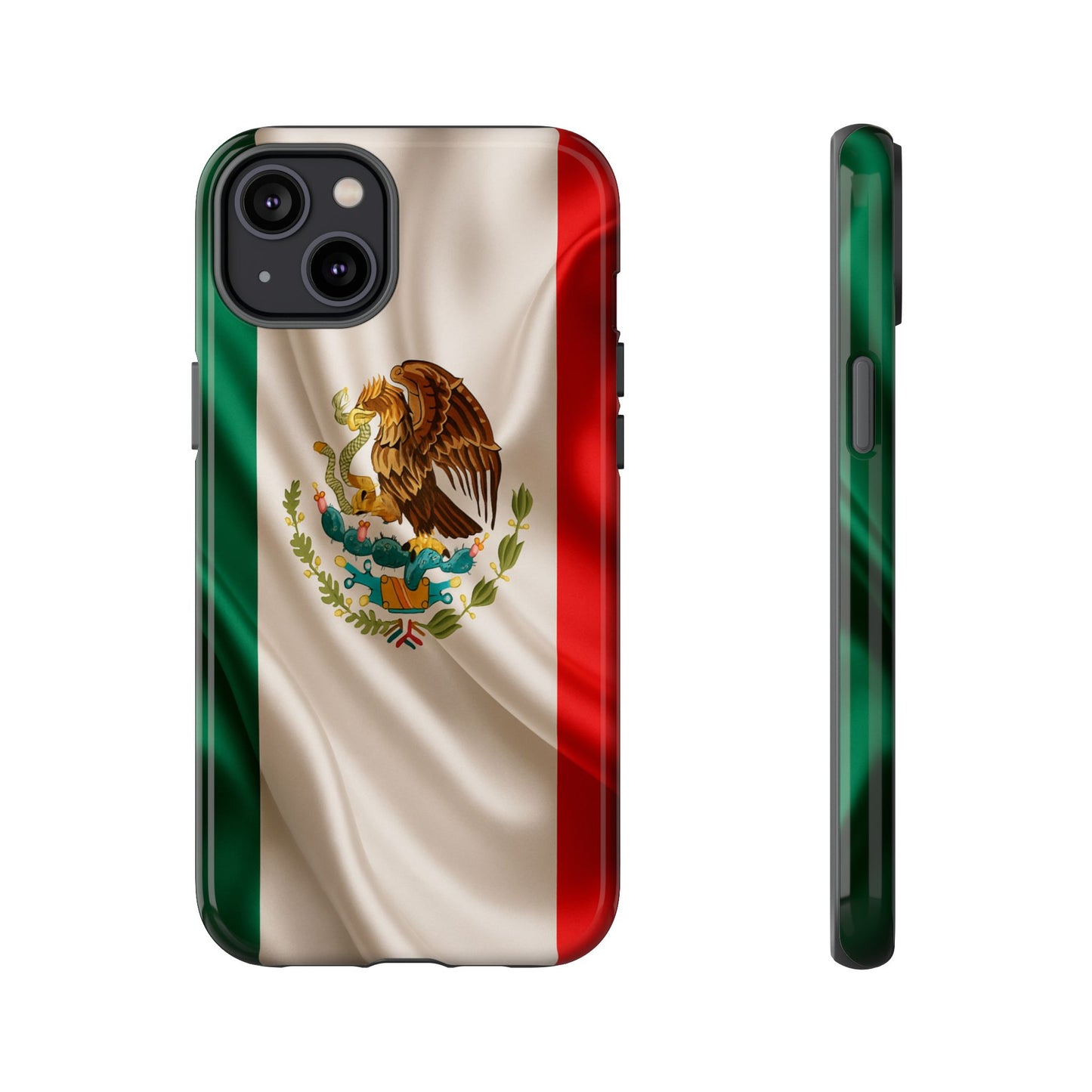 Mexico Flag Phone Case | Mexican Pride iPhone & Samsung Case | Tricolor Aesthetic Tough Protective Cover