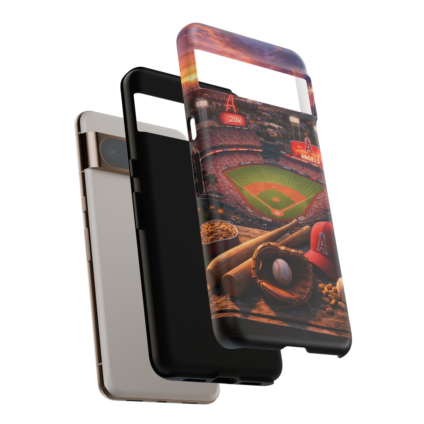 Baseball Stadium Phone Case Sports Fan Ballpark Game Day Tough Case