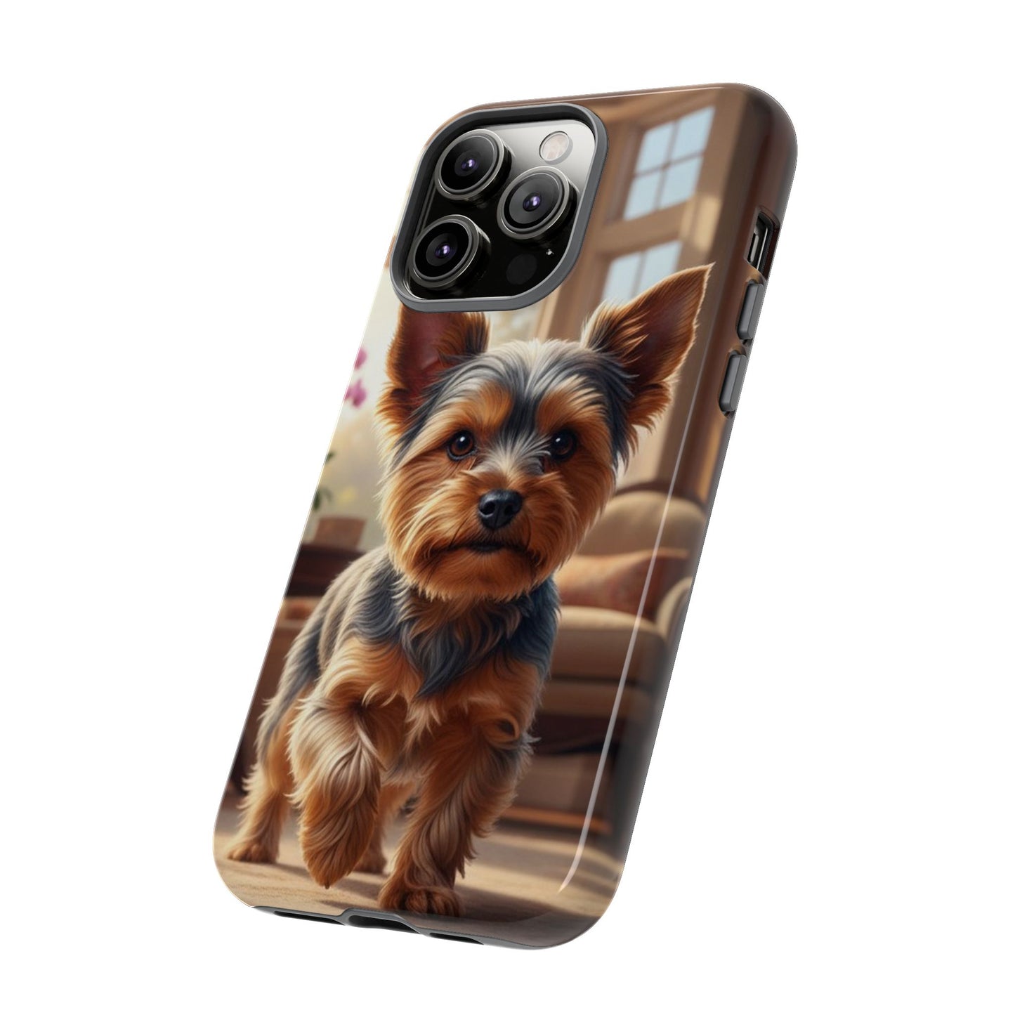 Yorkshire Terrier Phone Case – Cute Yorkie Puppy Tough Case (iPhone, Samsung, Pixel)