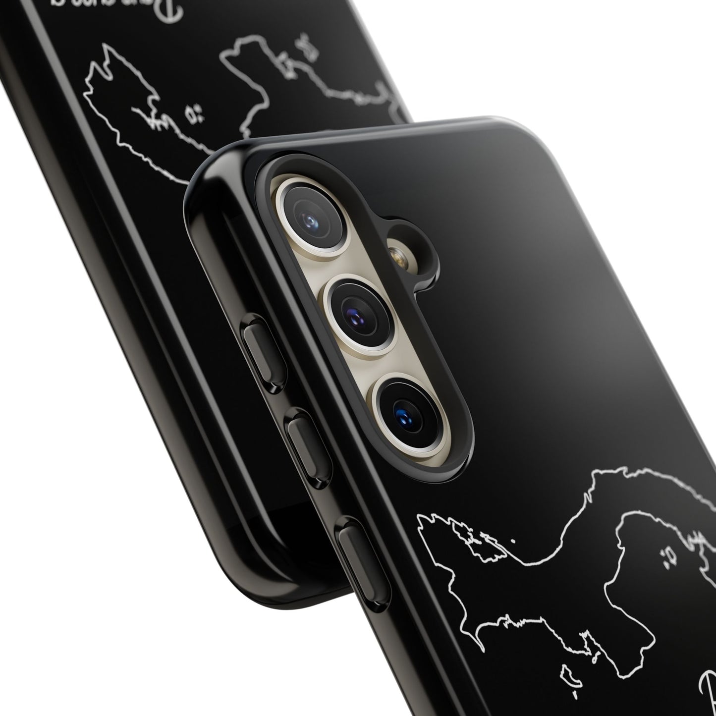 Panama Outline Phone Case – Minimal Country Map Tough Case (iPhone, Samsung, Pixel)
