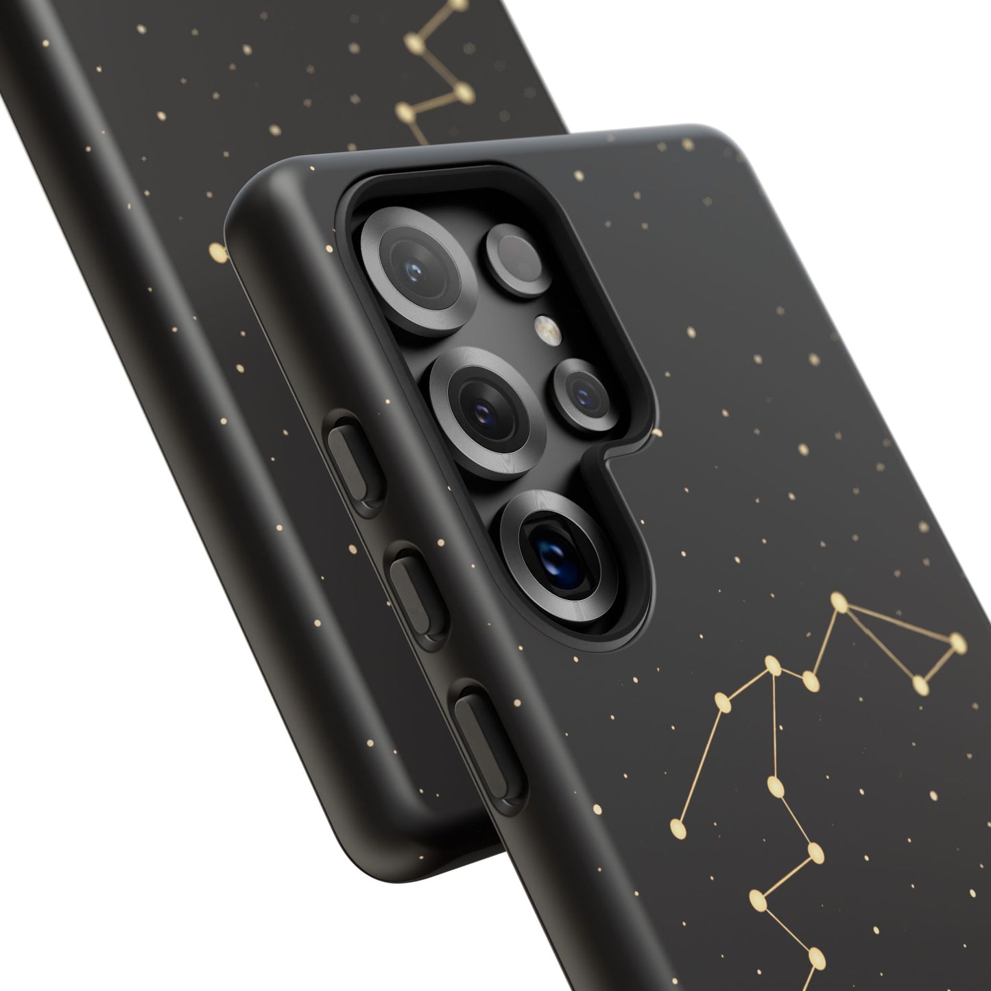 Aquarius Zodiac Constellation Phone Case – Luxe Gold Celestial Cover