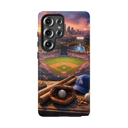 Baseball Sunset Stadium Phone Case LA Game Day Sports Aesthetic Case