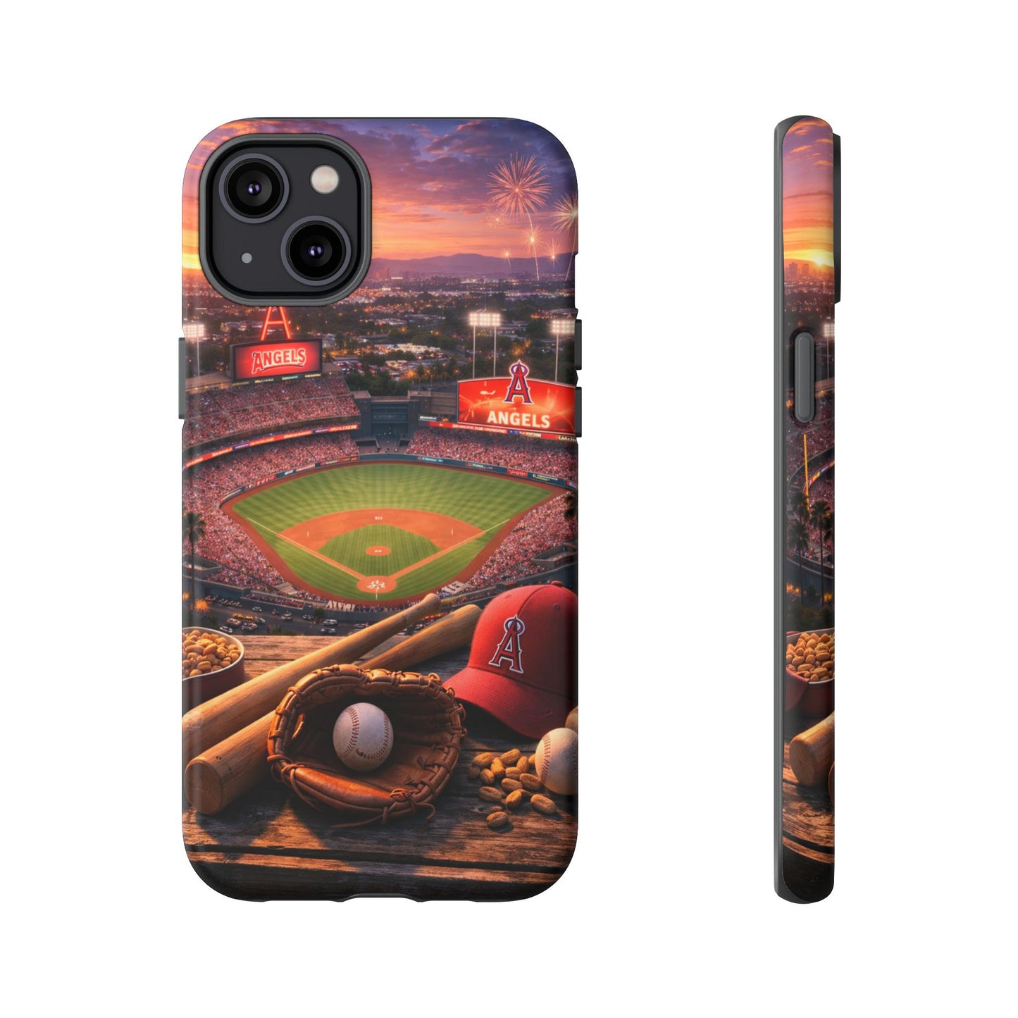 Baseball Stadium Phone Case Sports Fan Ballpark Game Day Tough Case
