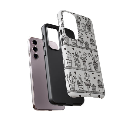 Cactus Succulent Phone Case Cute Plant Aesthetic iPhone Samsung Cover