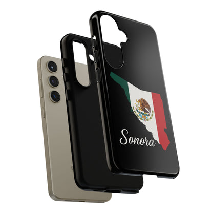 Sonora Mexico Flag Map Phone Case | Mexican American Pride Tough Case for iPhone & Samsung