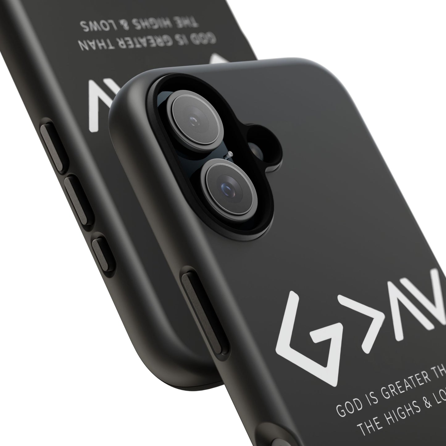 God Is Greater Than The Highs & Lows G>∧∨ Christian Phone Case