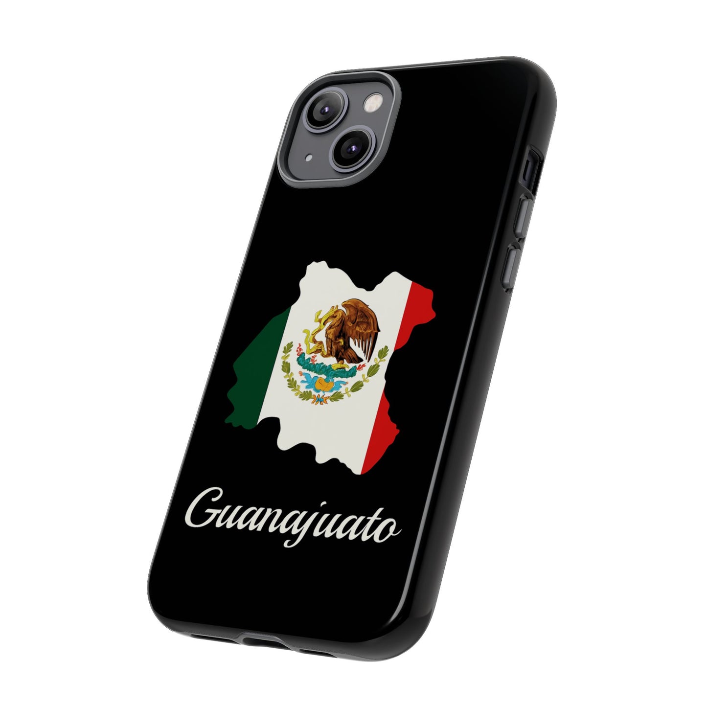 Guanajuato Mexico Flag Map Phone Case | Mexican American Pride Tough Case for iPhone & Samsung