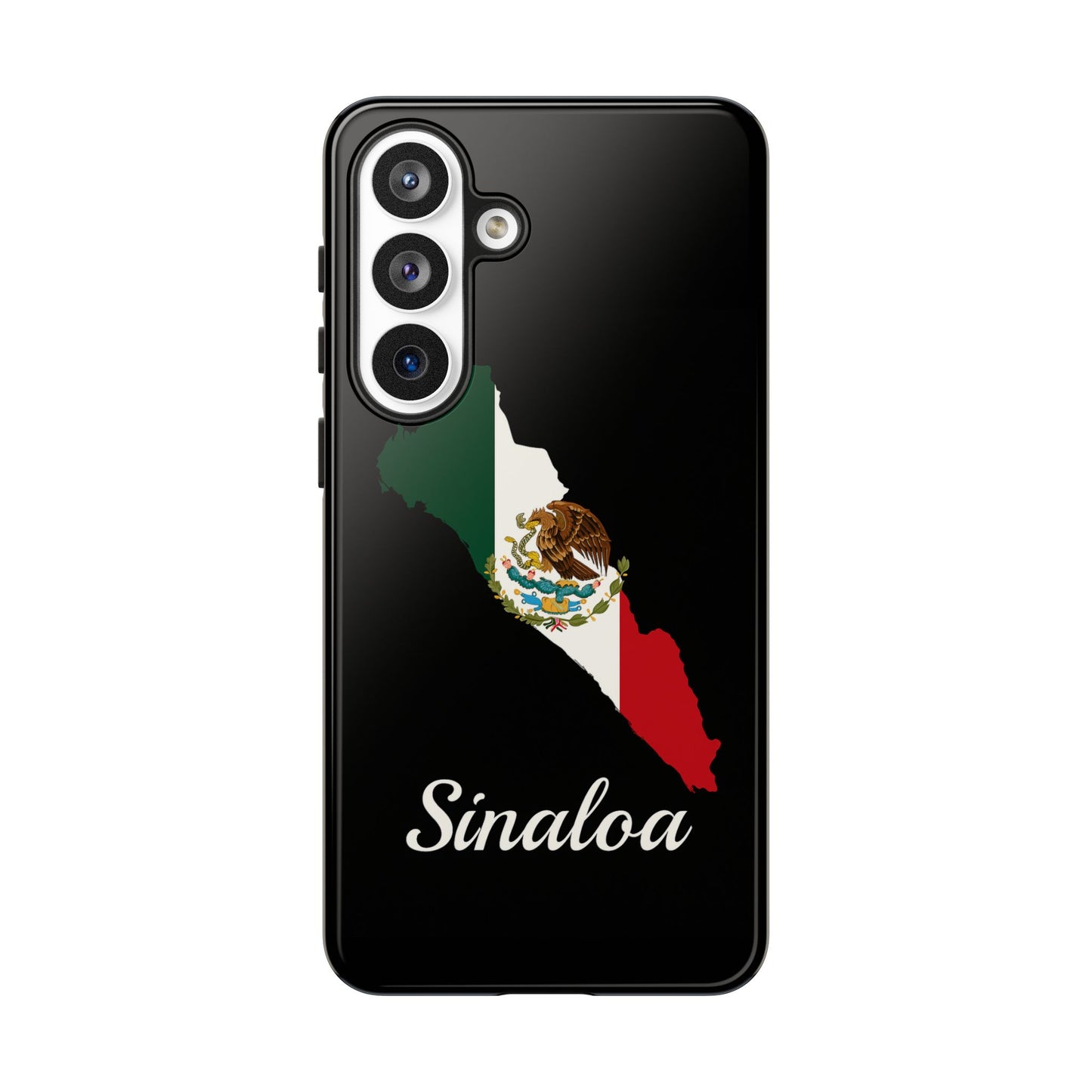 Sinaloa Mexico Flag Map Phone Case | Mexican American Pride Tough Case for iPhone & Samsung