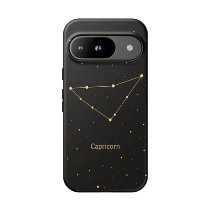 Capricorn Zodiac Constellation Phone Case – Luxe Gold Celestial Cover