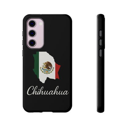 Chihuahua Mexico Flag Map Phone Case | Mexican American Pride Tough Case for iPhone & Samsung