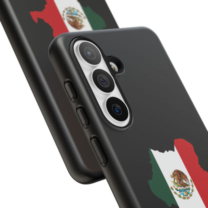 Durango Mexico Flag Map Phone Case | Mexican American Pride Tough Case for iPhone & Samsung