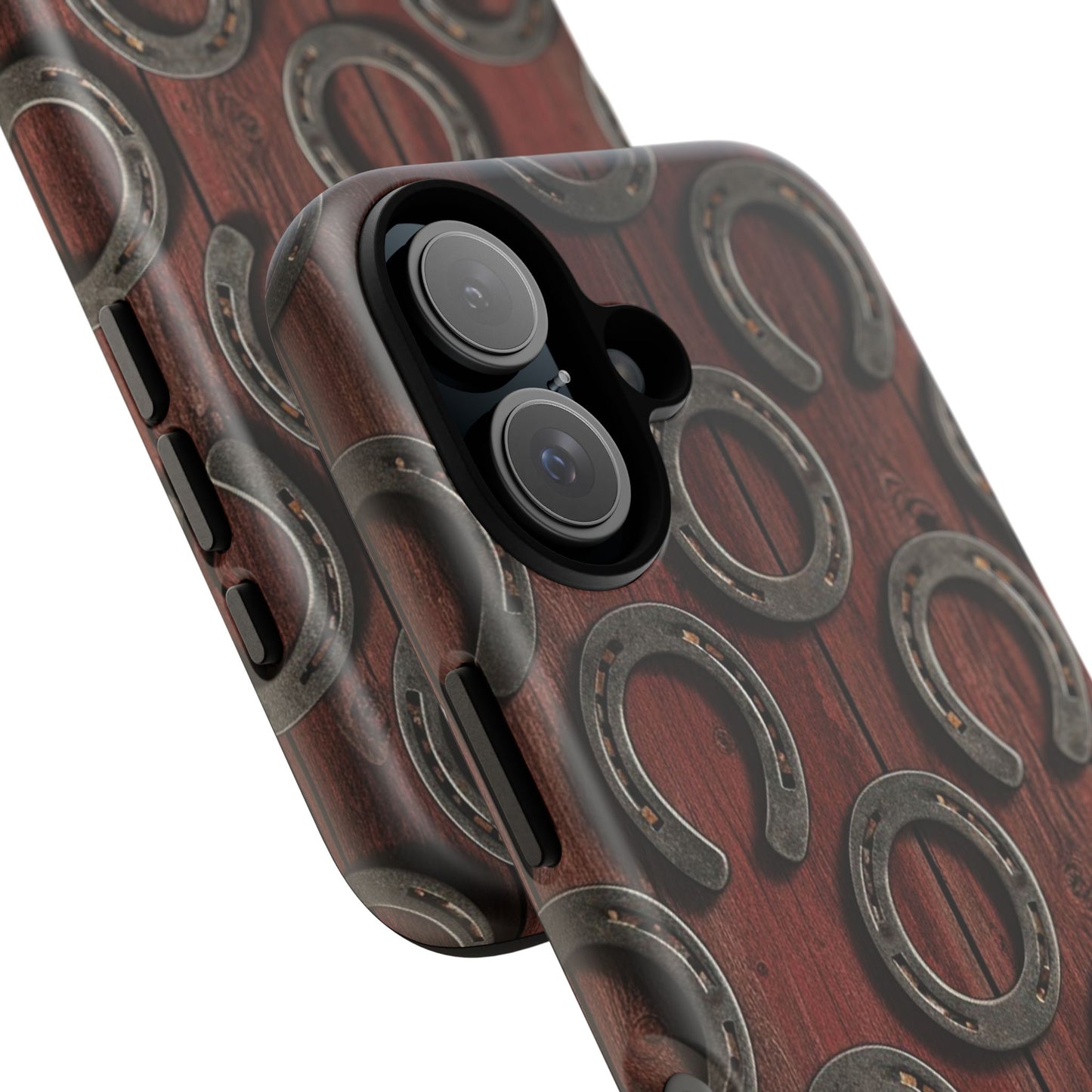 Rustic Horseshoe Western Phone Case – Cowboy Country Ranch Tough Case