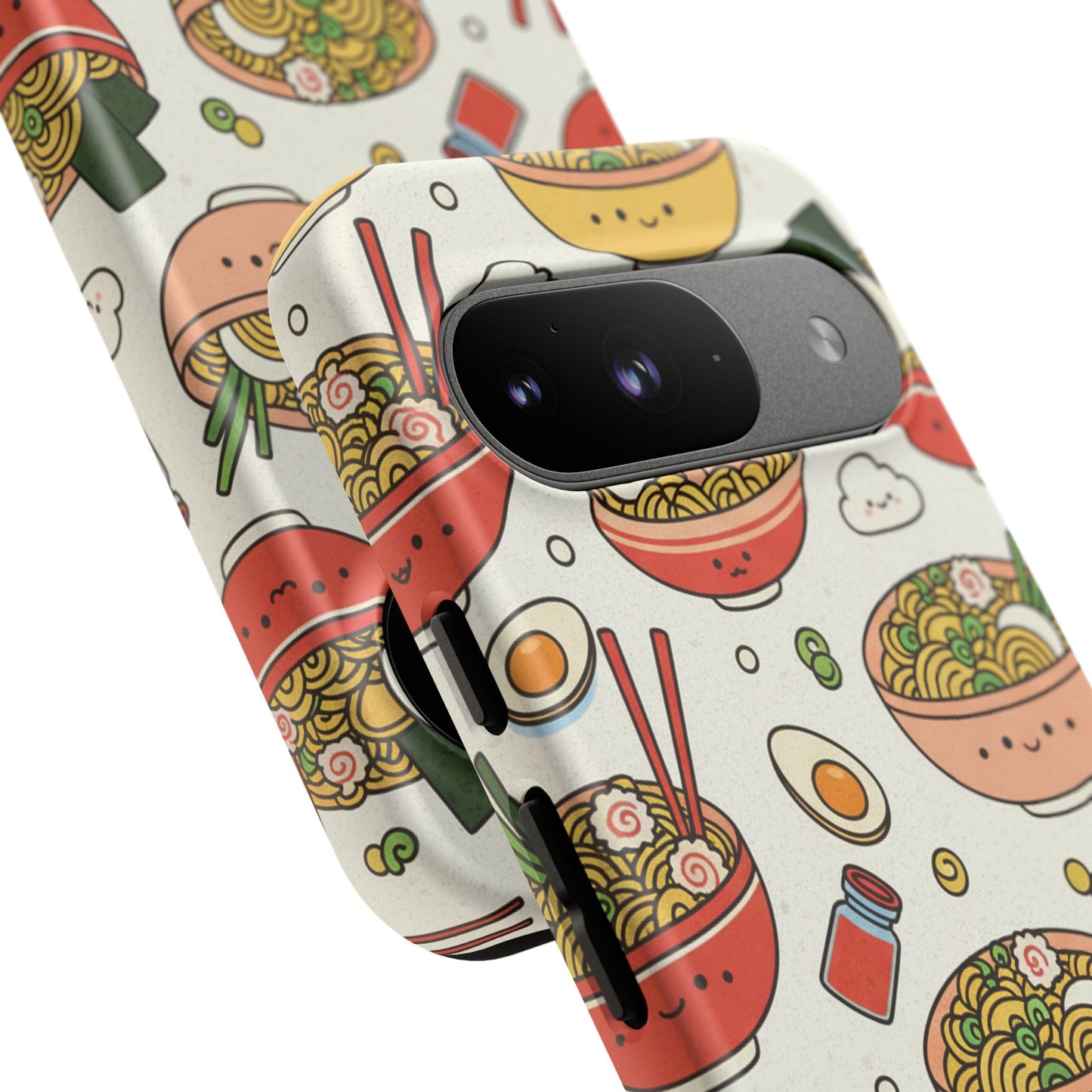Kawaii Ramen Phone Case – Cute Japanese Food Pattern | Noodle Bowl Aesthetic Case