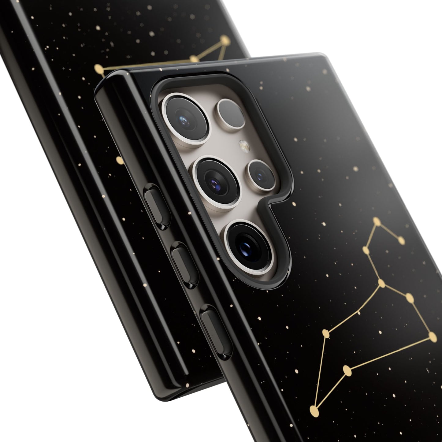 Leo Zodiac Constellation Phone Case – Luxe Gold Celestial Cover