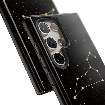 Leo Zodiac Constellation Phone Case – Luxe Gold Celestial Cover