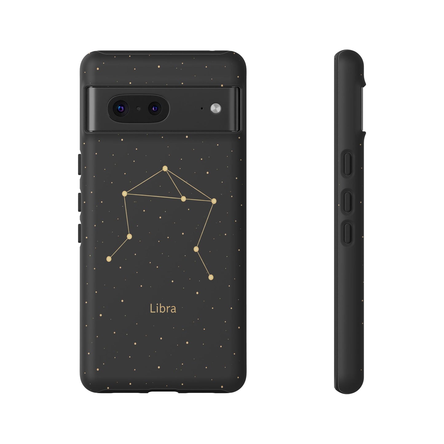 Libra Zodiac Constellation Phone Case – Luxe Gold Celestial Cover