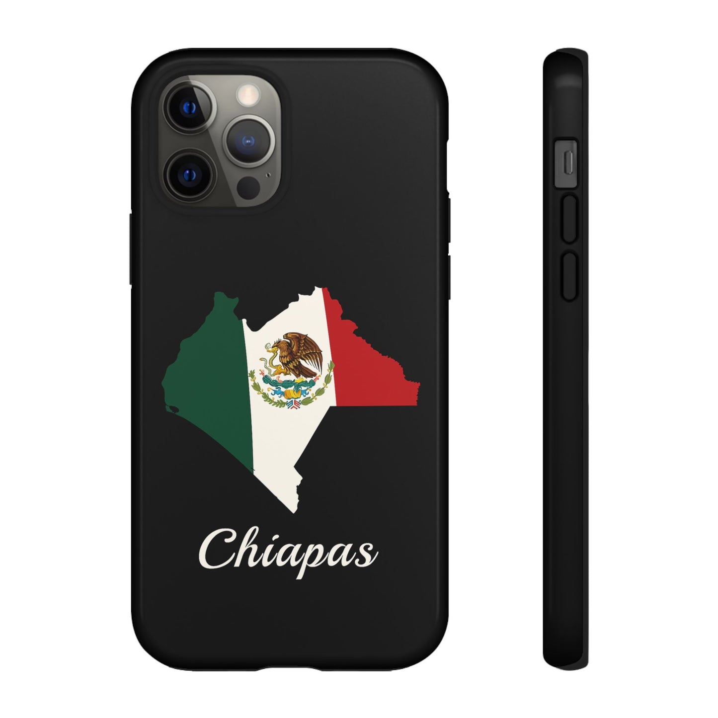 Chiapas Mexico Flag Map Phone Case | Mexican American Pride Tough Case for iPhone & Samsung