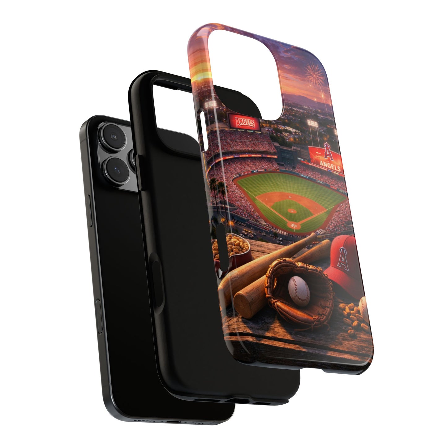 Baseball Stadium Phone Case Sports Fan Ballpark Game Day Tough Case