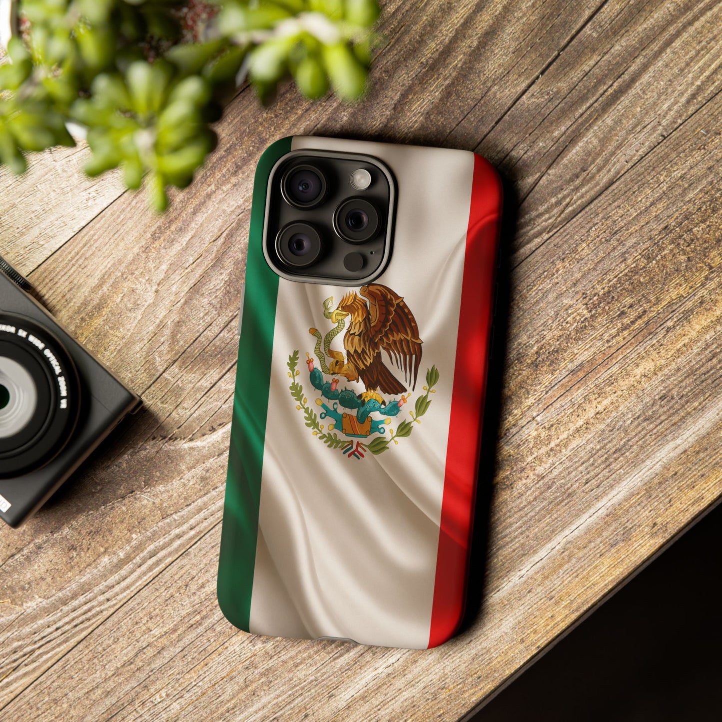 Mexico Flag Phone Case | Mexican Pride iPhone & Samsung Case | Tricolor Aesthetic Tough Protective Cover