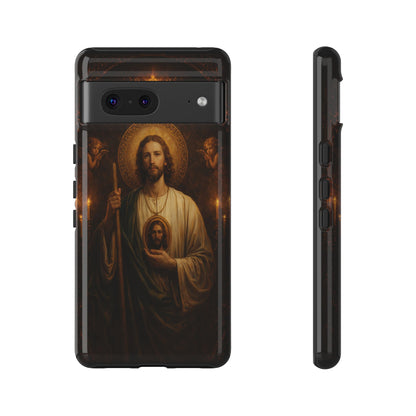San Judas Phone Case Saint Jude Catholic Saint Religious Art Portrait Tough
