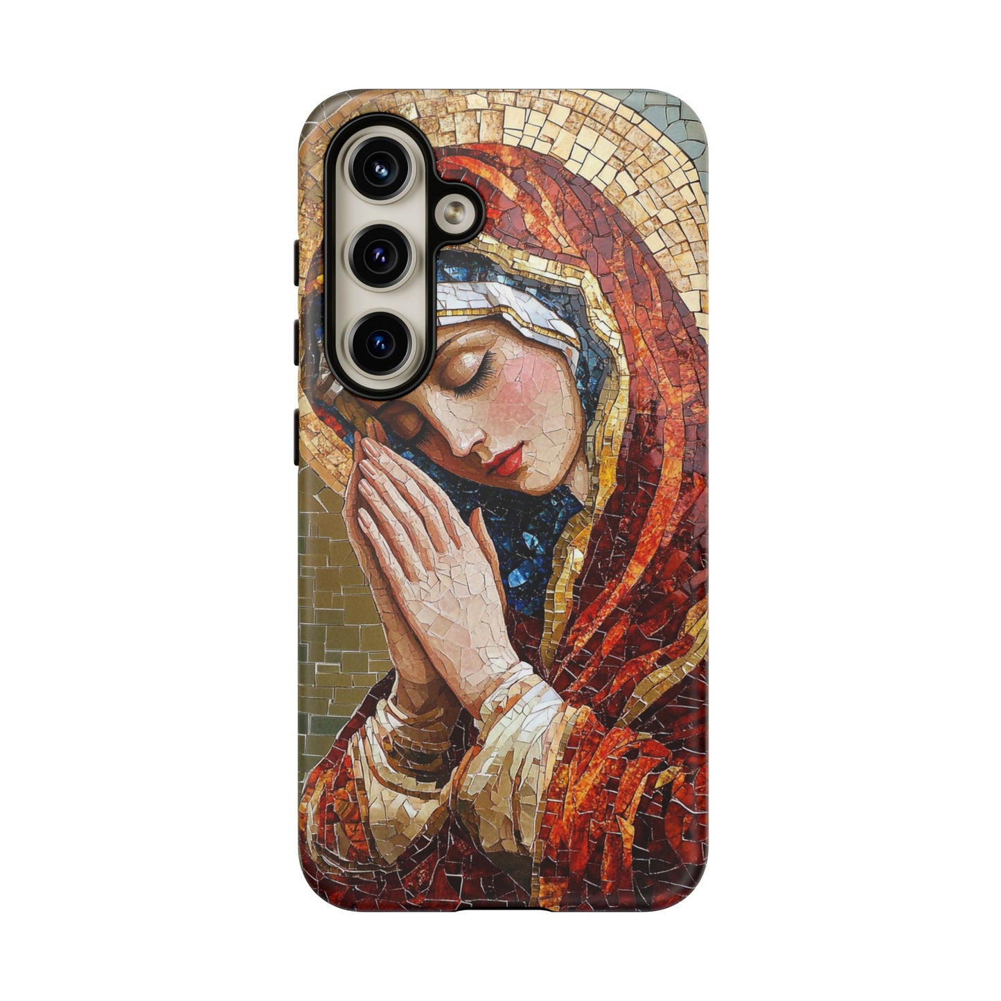 Virgin Mary Phone Case, Catholic Phone Case, Christian Aesthetic Case, Religious iPhone Case, Saint Art Case, Faith Gift