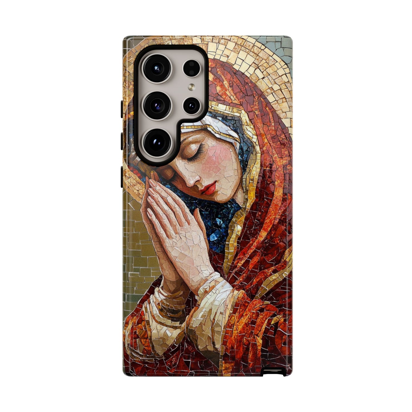 Virgin Mary Phone Case, Catholic Phone Case, Christian Aesthetic Case, Religious iPhone Case, Saint Art Case, Faith Gift
