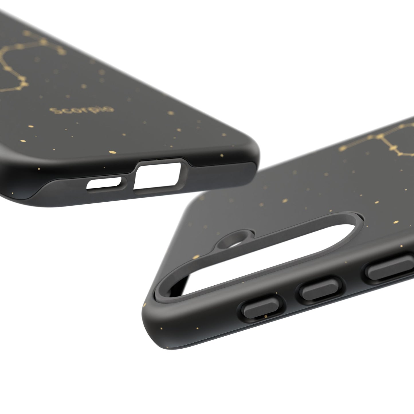 Scorpio Zodiac Constellation Phone Case – Luxe Gold Celestial Cover