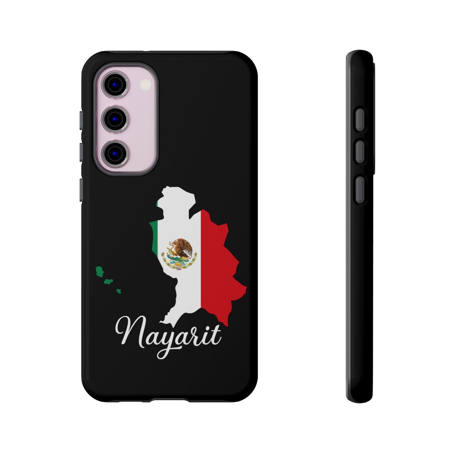 Nayarit Mexico Flag Map Phone Case | Mexican American Pride Tough Case for iPhone & Samsung