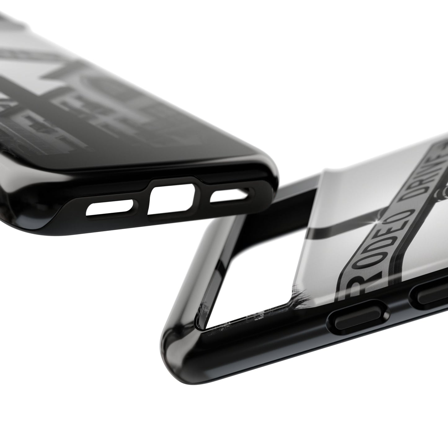 Rodeo Drive Phone Case | Los Angeles Aesthetic Black & White Photography | Luxury LA Street Tough Case for iPhone & Samsung