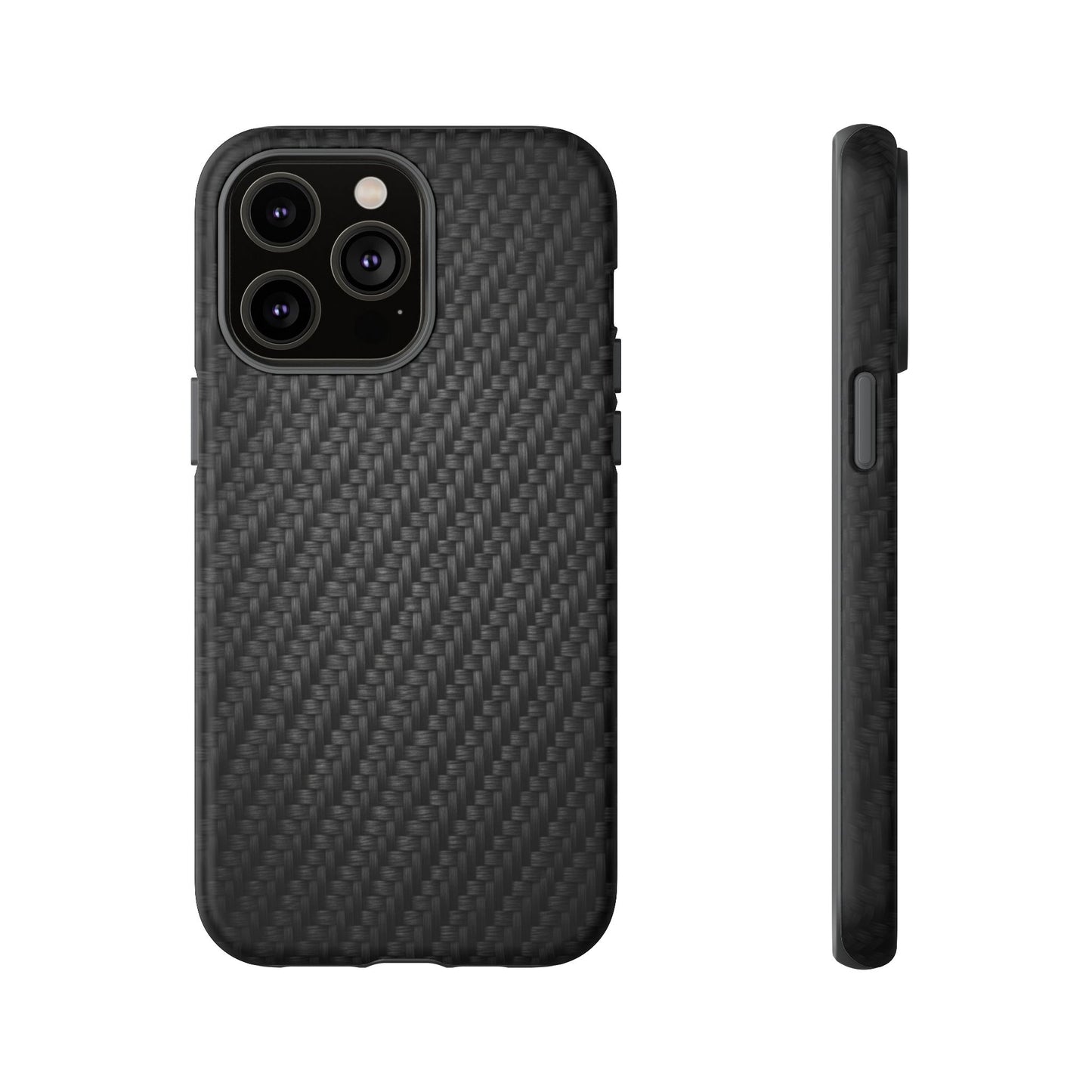 Carbon Fiber Inspired Phone Case – Rugged Slim Protective Tech Case for iPhone & Samsung
