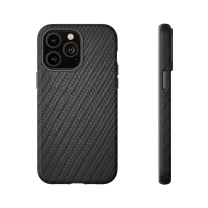 Carbon Fiber Inspired Phone Case – Rugged Slim Protective Tech Case for iPhone & Samsung