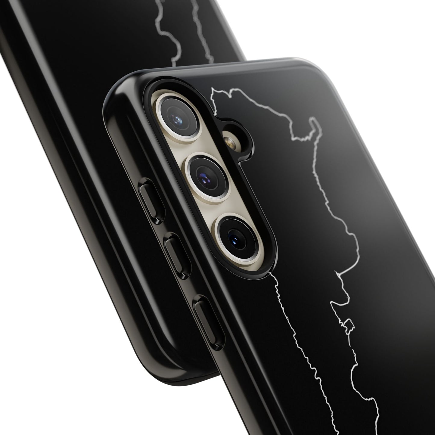 Argentina Outline Phone Case – Minimal Country Map Tough Case (iPhone, Samsung, Pixel)