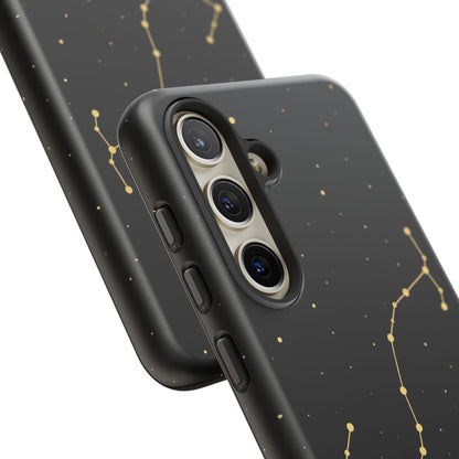Scorpio Zodiac Constellation Phone Case – Luxe Gold Celestial Cover