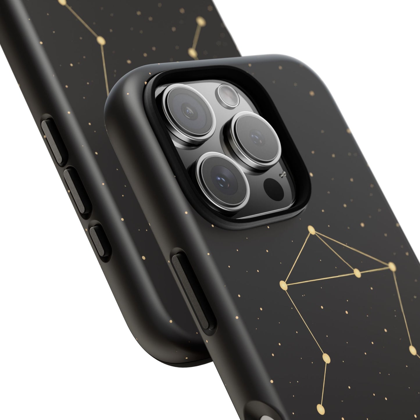Libra Zodiac Constellation Phone Case – Luxe Gold Celestial Cover