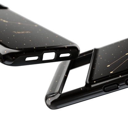 Taurus Zodiac Constellation Phone Case – Luxe Gold Celestial Cover