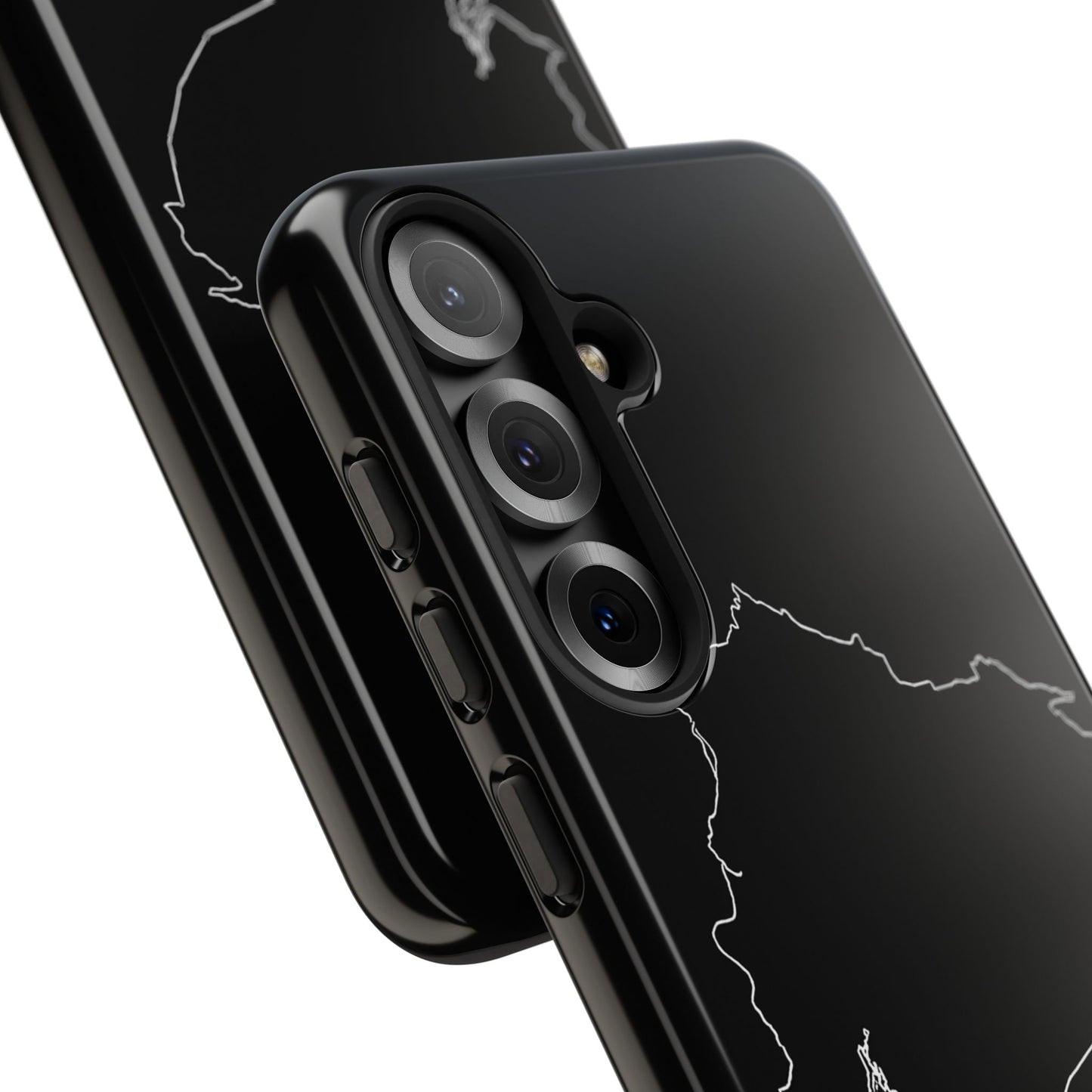 Ecuador Outline Phone Case – Minimal Country Map Tough Case (iPhone, Samsung, Pixel)