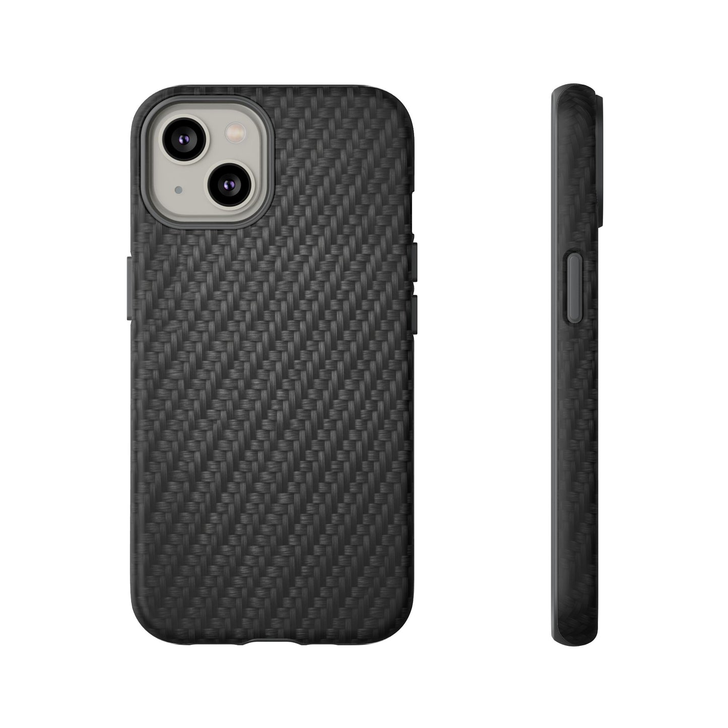 Carbon Fiber Inspired Phone Case – Rugged Slim Protective Tech Case for iPhone & Samsung
