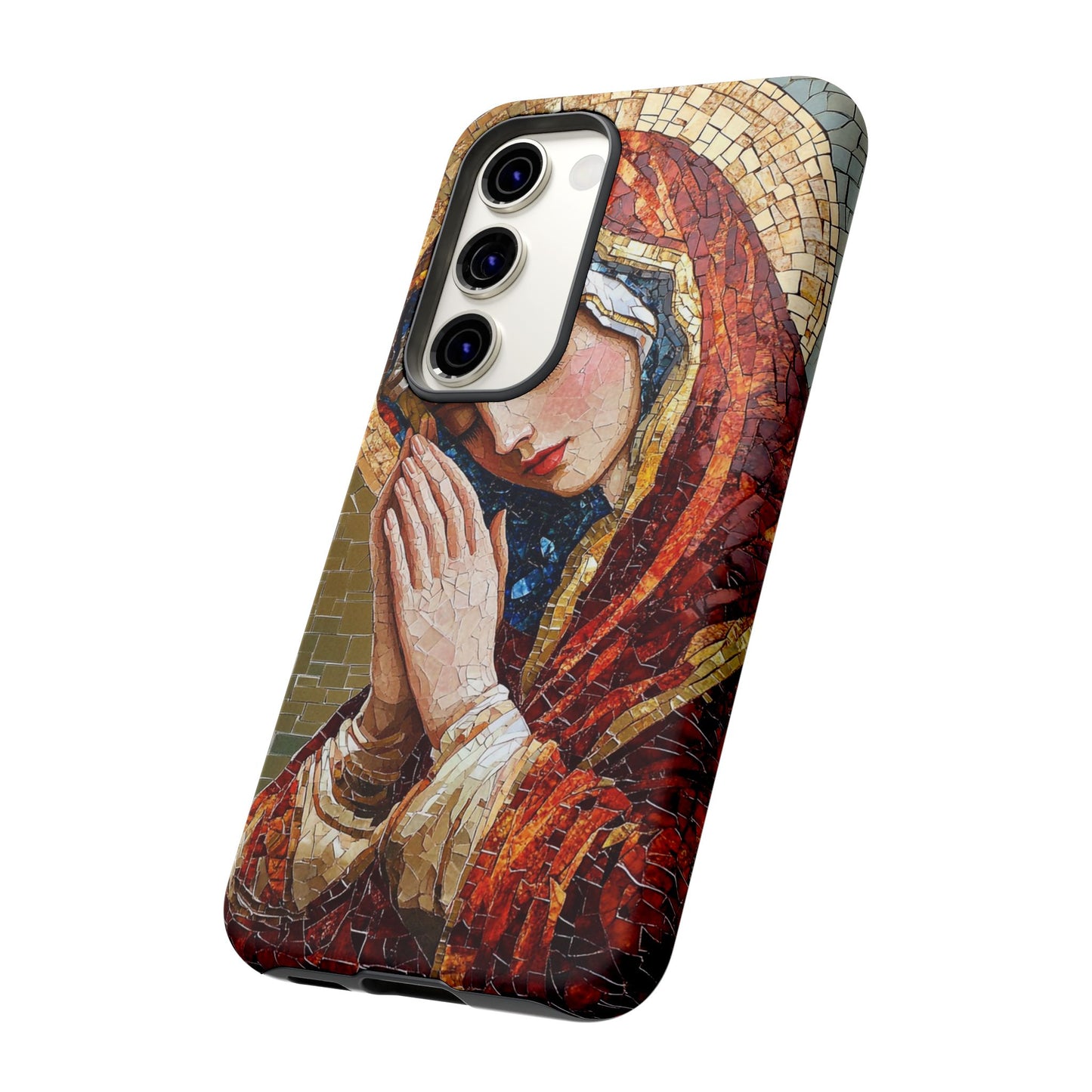 Virgin Mary Phone Case, Catholic Phone Case, Christian Aesthetic Case, Religious iPhone Case, Saint Art Case, Faith Gift