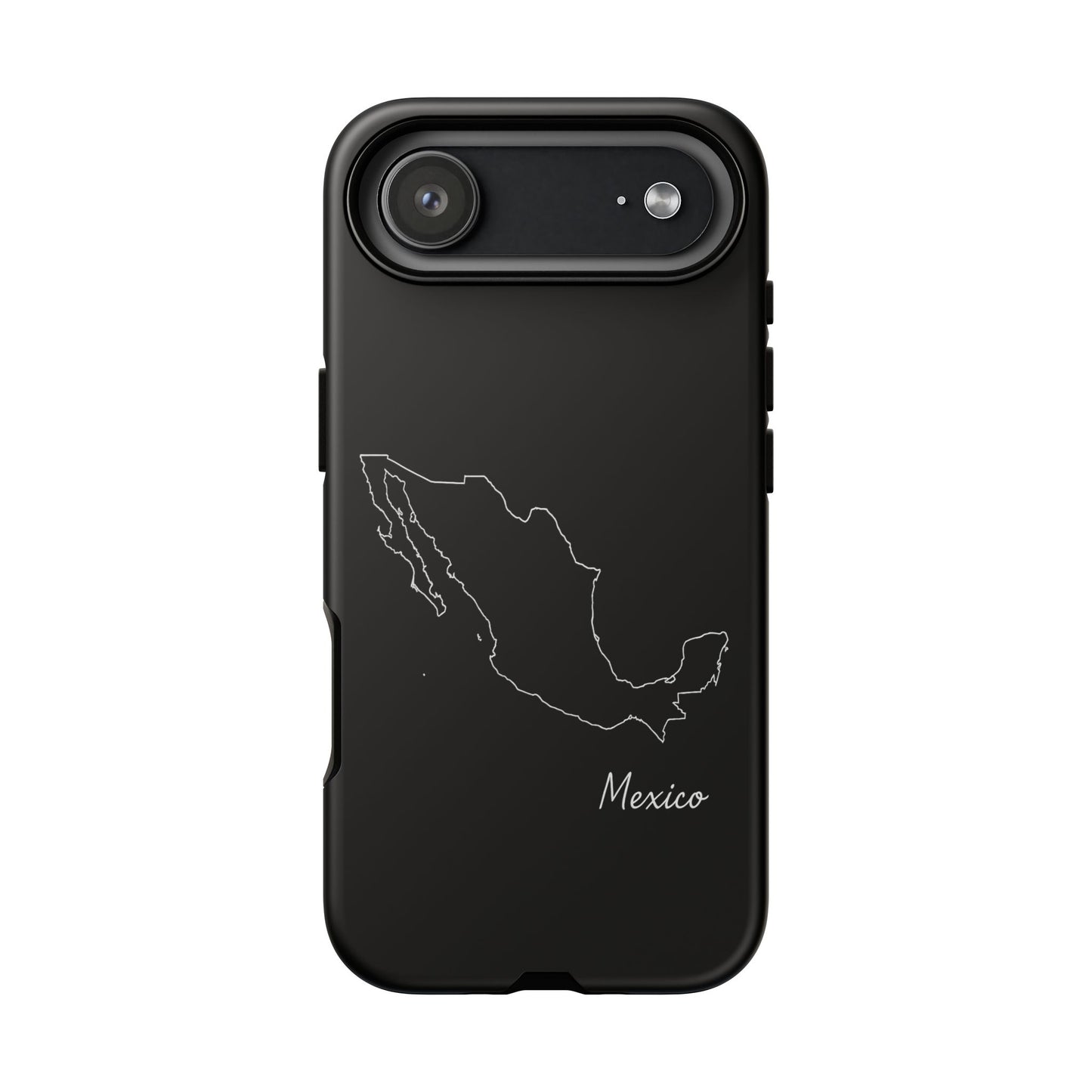 Mexico Outline Phone Case – Minimal Country Map Tough Case (iPhone, Samsung, Pixel)
