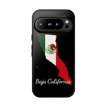 Baja California Mexico Flag Map Phone Case | Mexican American Pride Tough Case for iPhone & Samsung