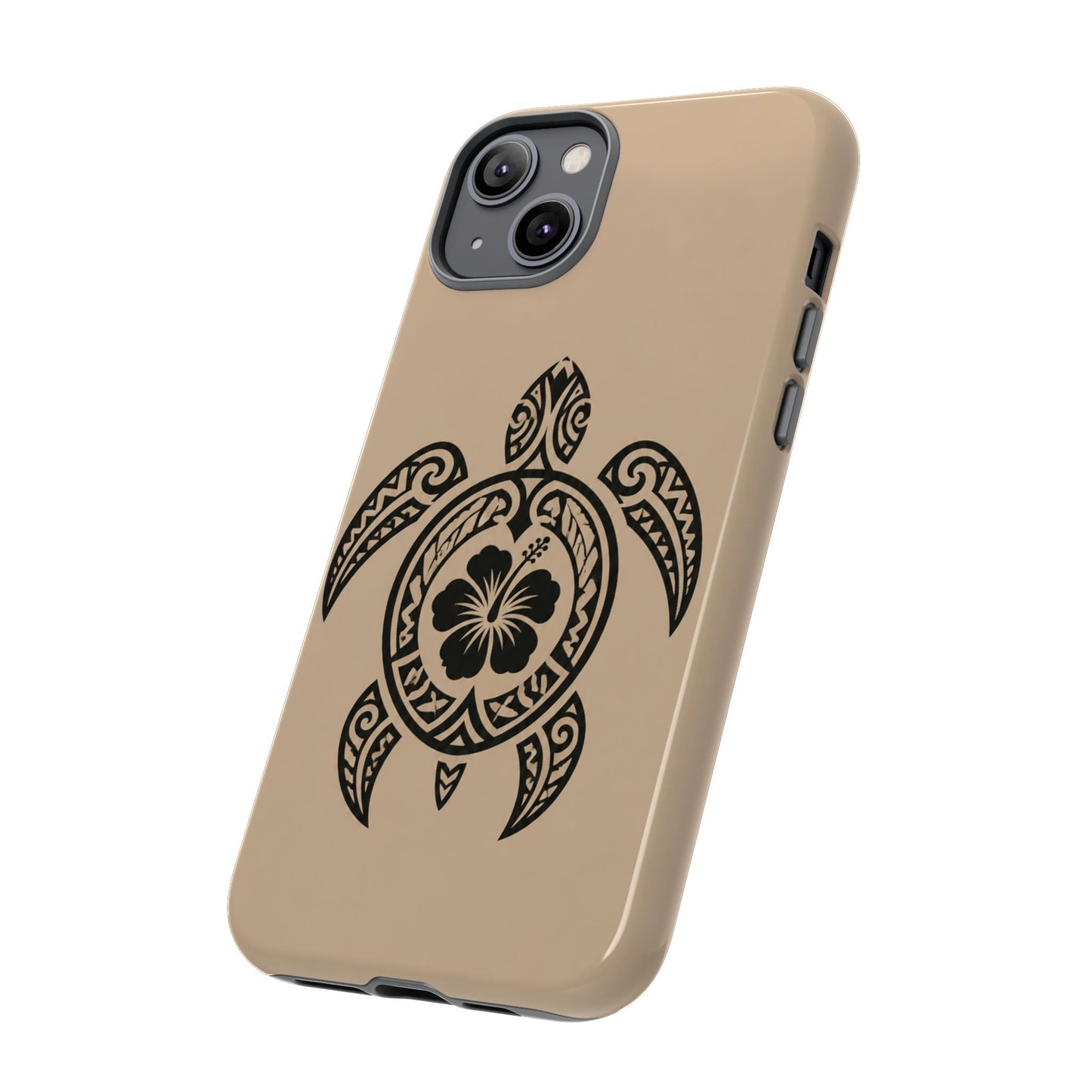 Polynesian Turtle Phone Case | Hawaiian Beach Tough Cover