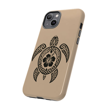 Polynesian Turtle Phone Case | Hawaiian Beach Tough Cover