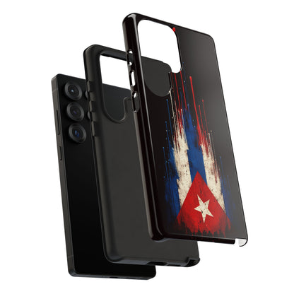 Cuban Flag Phone Case | Cuba Flag Tough Case | Patriotic Cuban Pride iPhone Samsung Protective Cover