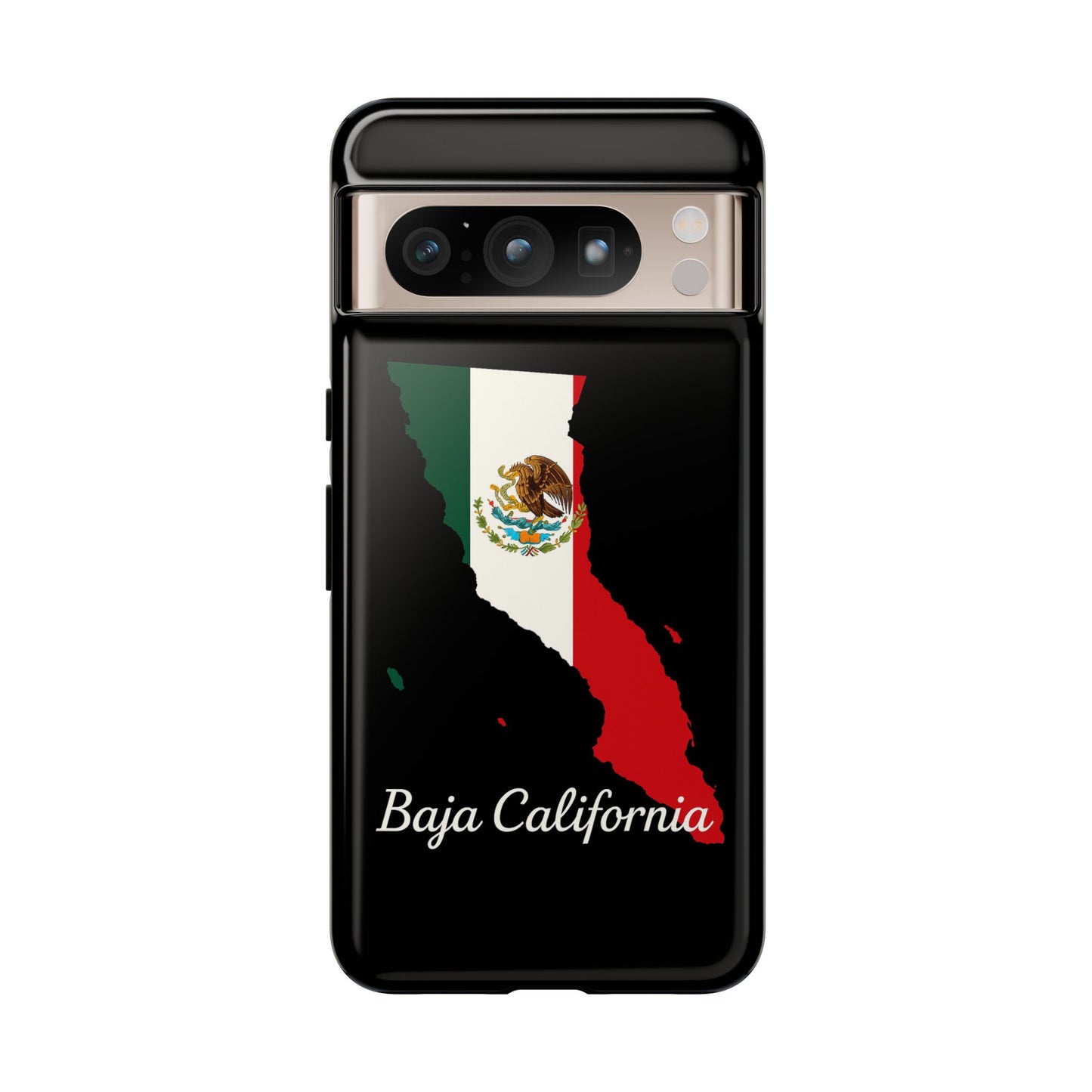Baja California Mexico Flag Map Phone Case | Mexican American Pride Tough Case for iPhone & Samsung