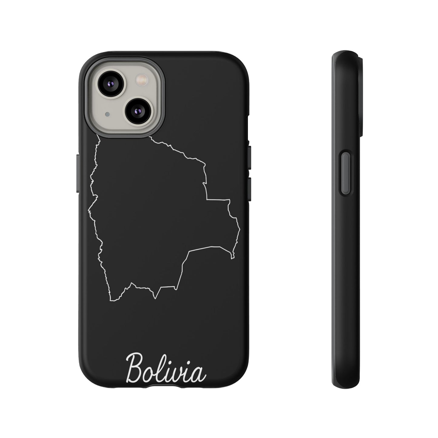 Bolivia Outline Phone Case – Minimal Country Map Tough Cover