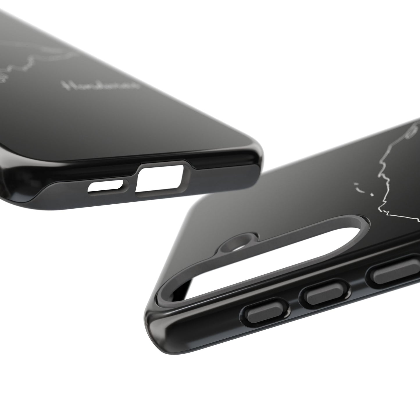 Honduras Outline Phone Case – Minimal Country Map Tough Case (iPhone, Samsung, Pixel)