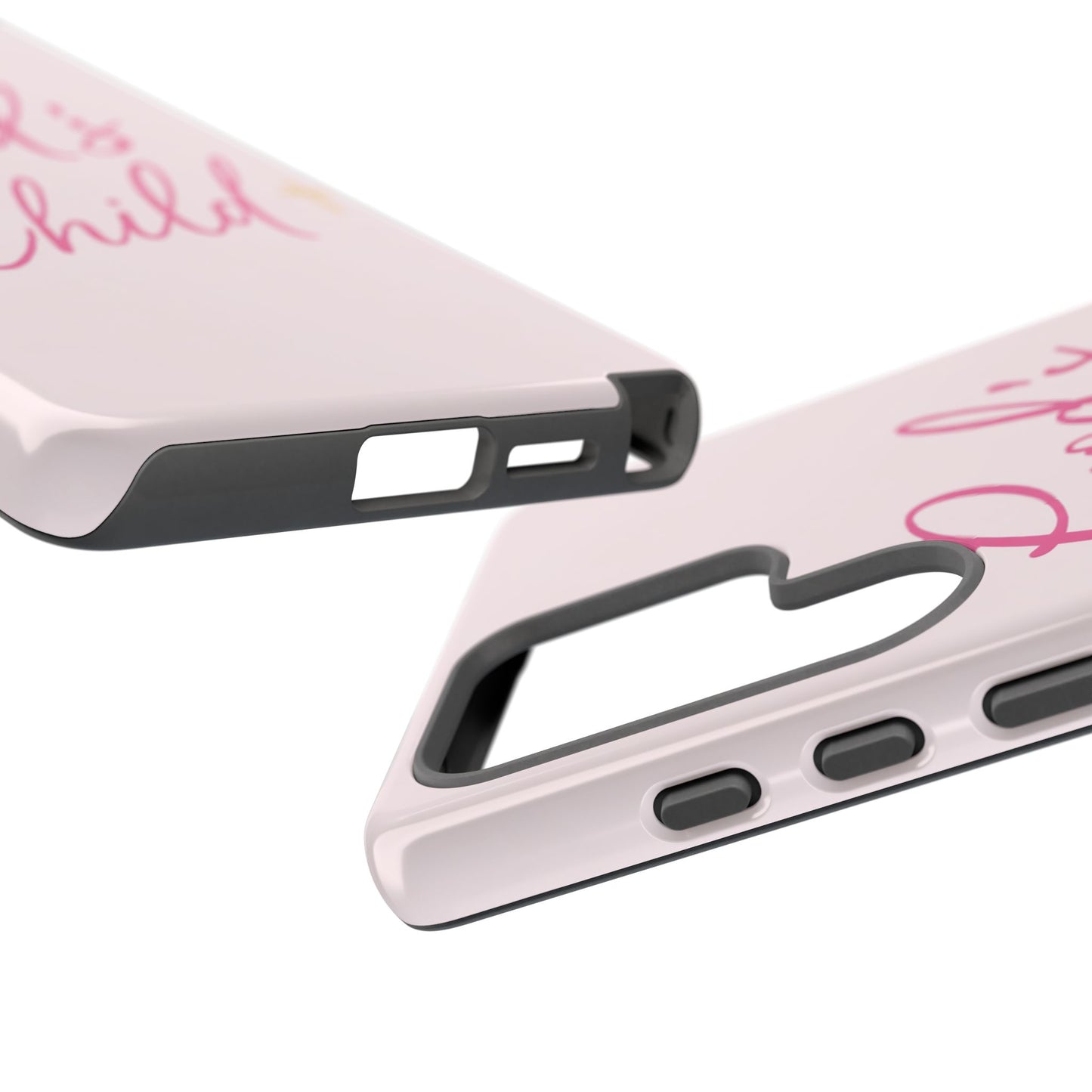 Gods Child Phone Case Christian Pink Aesthetic Tough iPhone Case