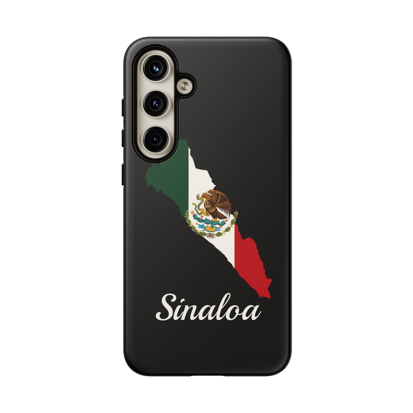 Sinaloa Mexico Flag Map Phone Case | Mexican American Pride Tough Case for iPhone & Samsung